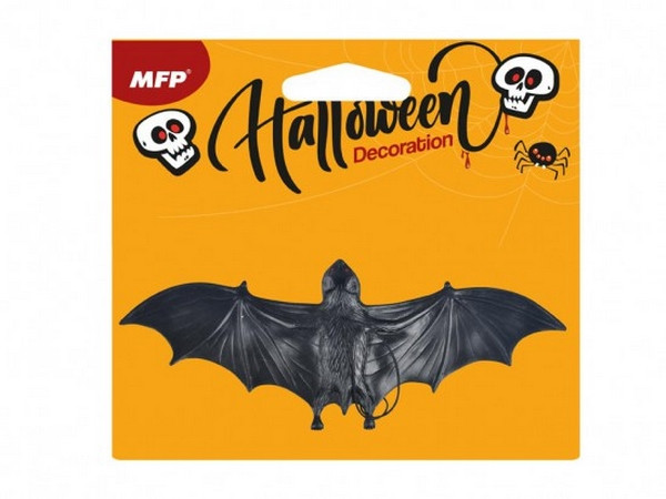 Nietoperz plastikowy zawieszka 30x12cm 1042564 MFP